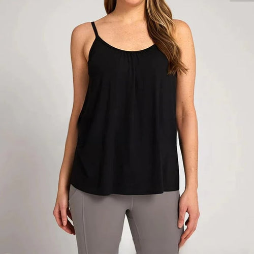 Erbloom™ FreeFlow Bra-Tank | Loose-Fitting Comfort with Built-In Support