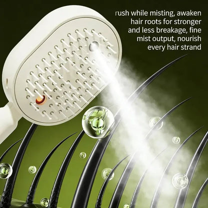 🔥🔥LAST DAY 50% OFF-Electric Spray Air Cushion Massage Comb🔥