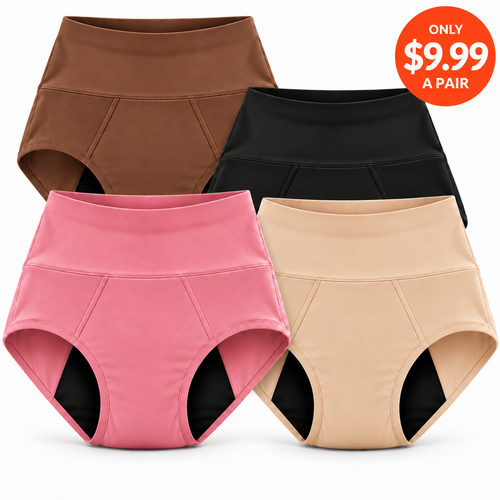 Drymora™ Leakproof High-Waist Brief | Discreet Protection & Everyday Comfort