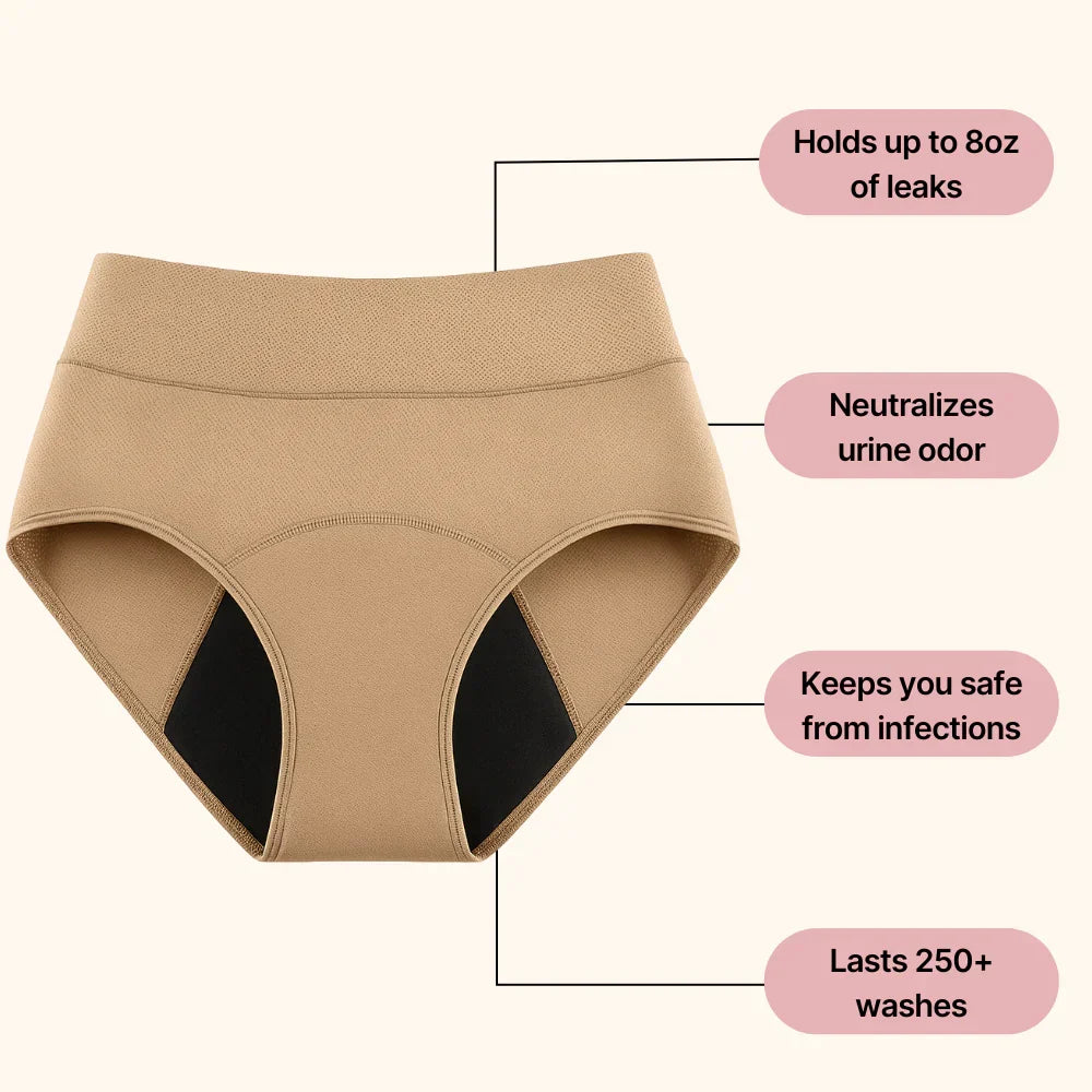 💥 2026 Limited 60% ️OFF 💦 DRYORA™ Leak-Proof Incontinence Underwear – Bladder Leak & Odor Protection