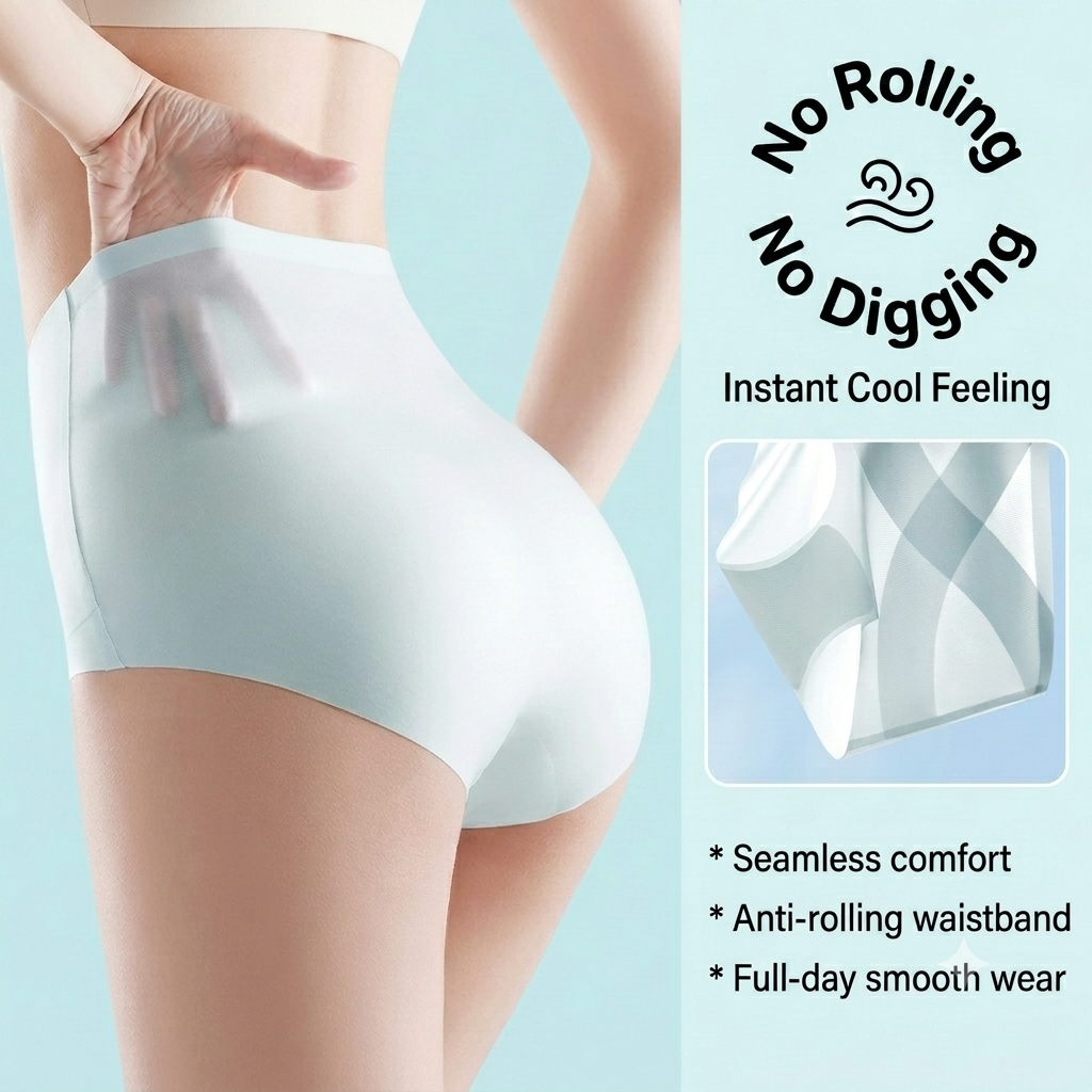 Erbloom™ Seamless IceSilk Tummy Shaping Everyday Panties