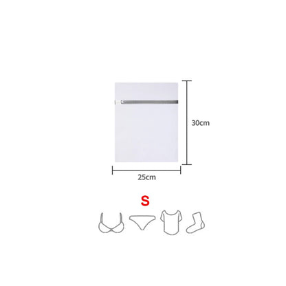 👗 WashSafe™ Fine Mesh Hidden Zipper Laundry Bag 🛡️ Protects Clothes from Snags, Tangles & Stretching