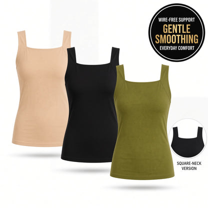 Erbloom™ SmoothEase Bra-Tank | Smoothing Comfort with Built-In Support