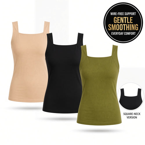 Erbloom™ SmoothEase Bra-Tank | Smoothing Comfort with Built-In Support