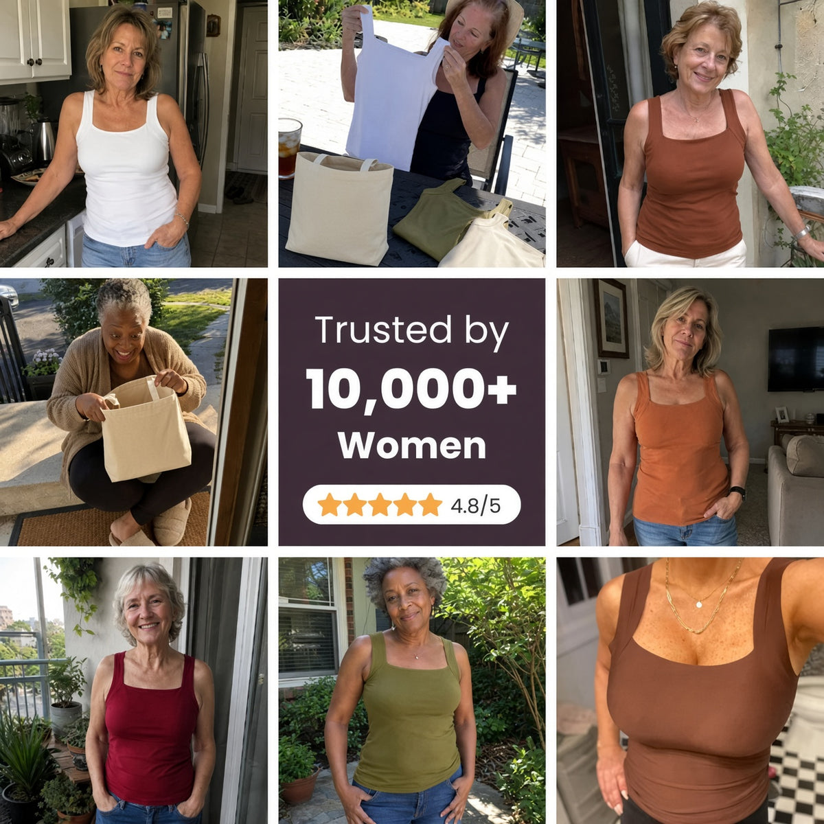 Erbloom™ SmoothEase Bra-Tank | Smoothing Comfort with Built-In Support
