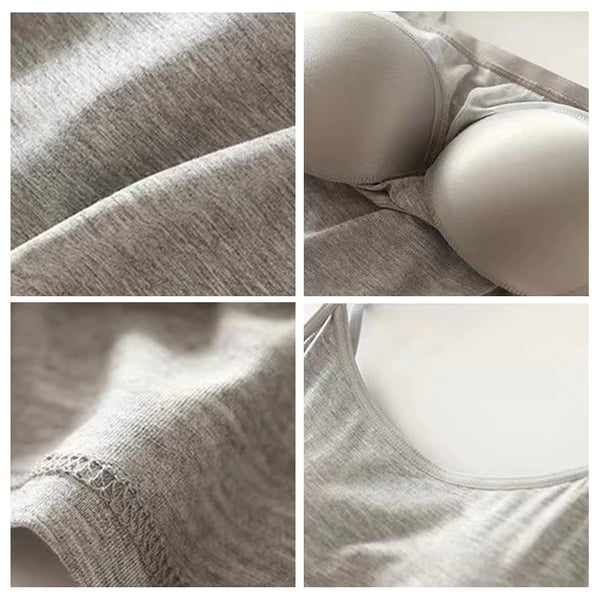 Erbloom™ FreeFlow Bra-Tank | Loose-Fitting Comfort with Built-In Support