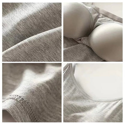 Erbloom™ FreeFlow Bra-Tank | Loose-Fitting Comfort with Built-In Support