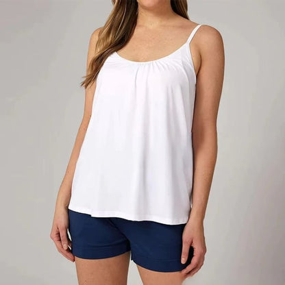 Erbloom™ FreeFlow Bra-Tank | Loose-Fitting Comfort with Built-In Support