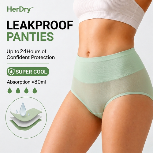 HerDry™ AirMesh Leakproof Panties